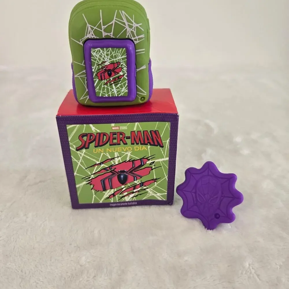 2026 McDonalds Toy Marvel Spider-Man Brand New Day Backpack Clip Happy Meal Toy